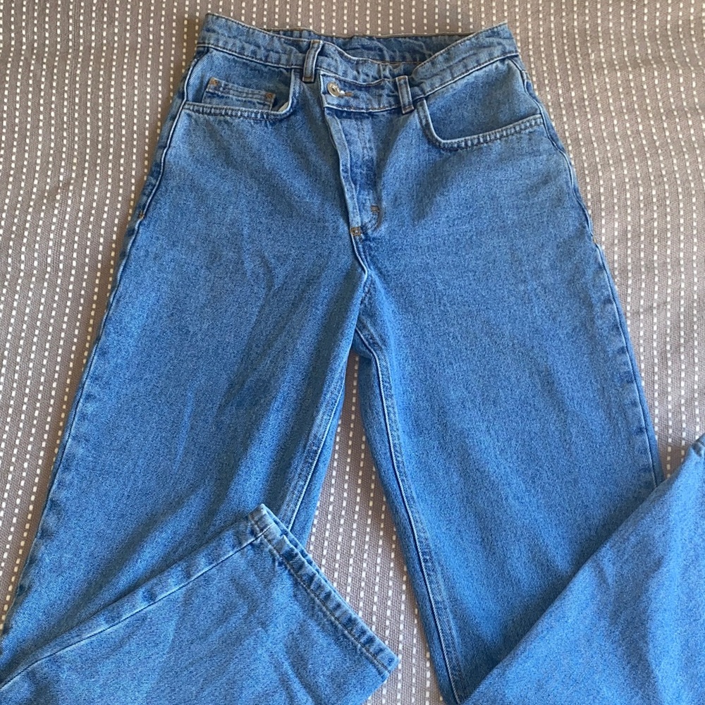 Collusion High-Rise wide Leg Jeans